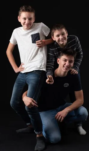 seance photo famille à Beaupréau en Maine-et-Loire 49