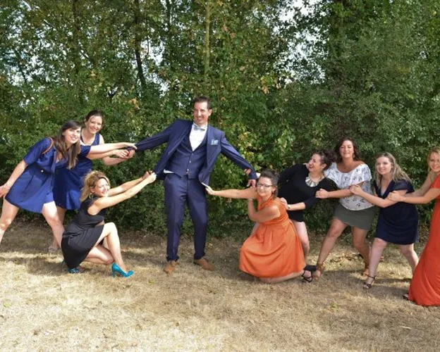 photos mariage famille à Beaupréau en Maine-et-Loire 49